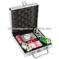 Poker Chip Set 100 in Real Aluminum Case